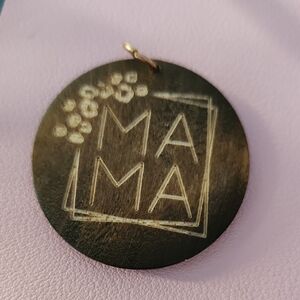 Mama Pendant Necklace